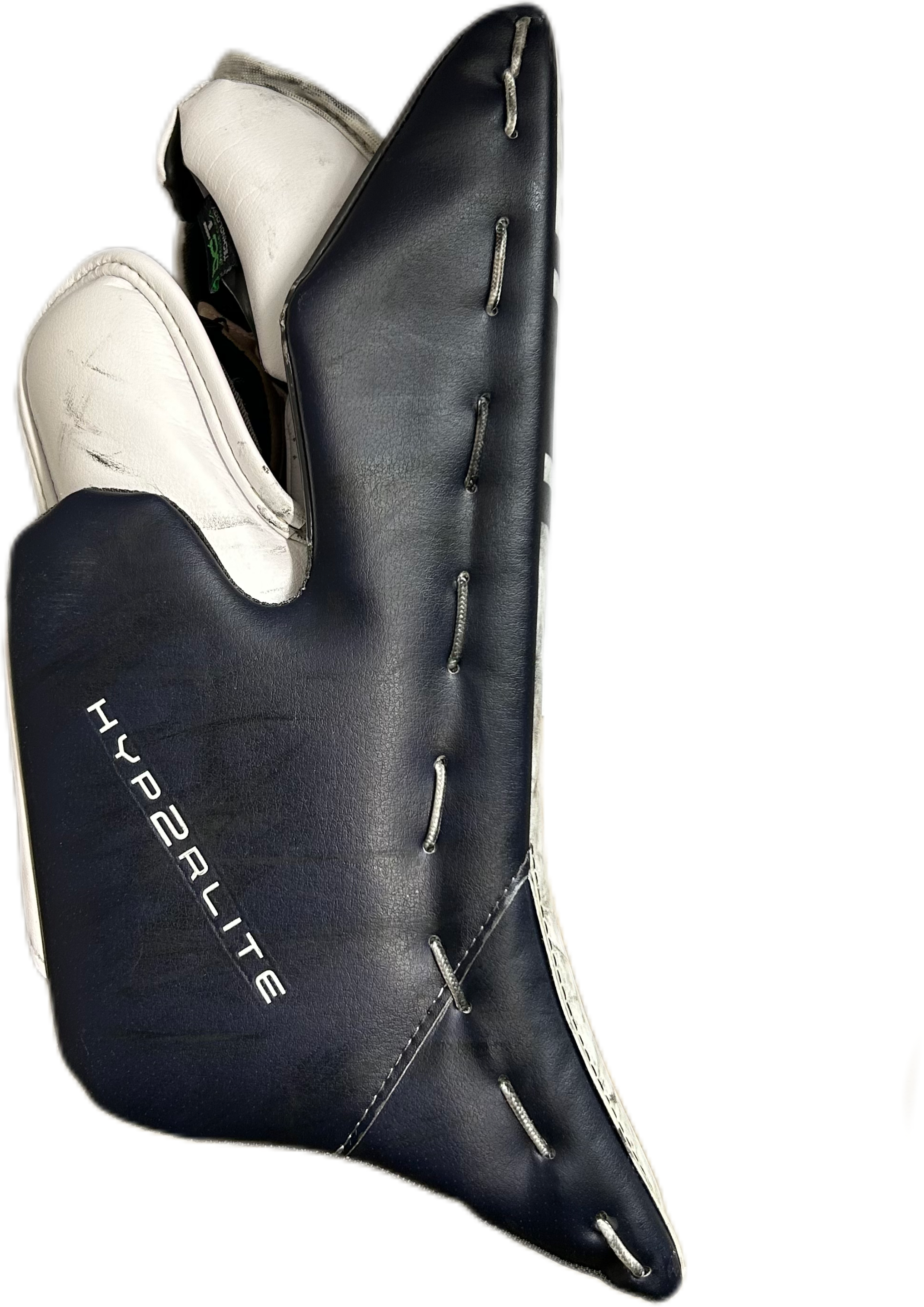 Bauer Vapor Hyperlite 2 - Bloqueur de gardien Pro Stock d'occasion (blanc/bleu marine)